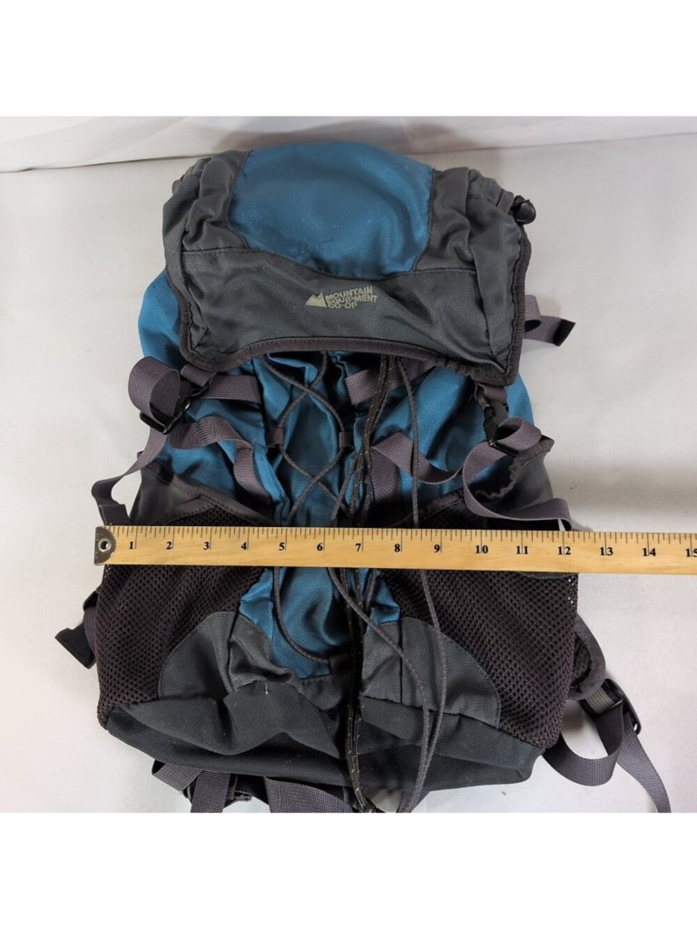 MEC Mountain Equipment Co-op Blue Grey Small Rucksack Bag Backpack - Picture 11 of 16